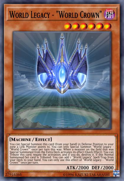 World Legacy - "World Crown" Card Image