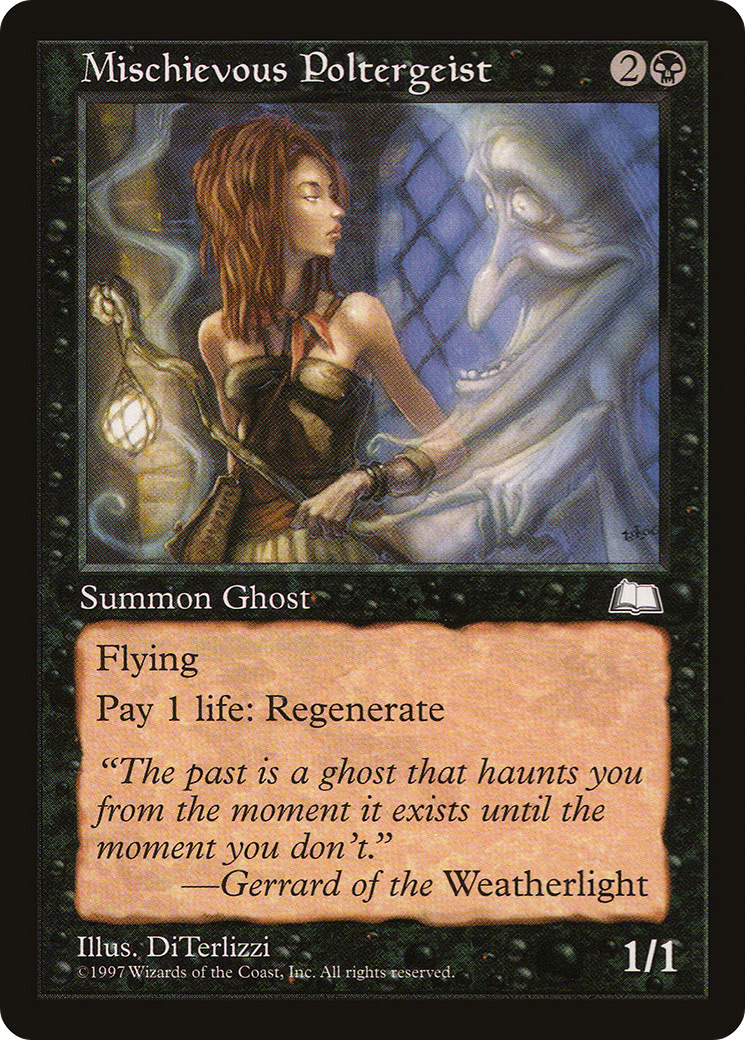 Mischievous Poltergeist Card Image