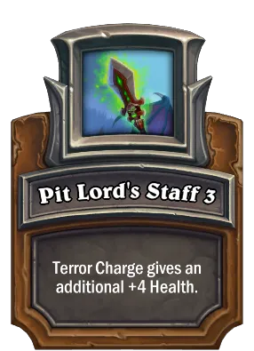 Pit Lord's Staff 3 Card Image