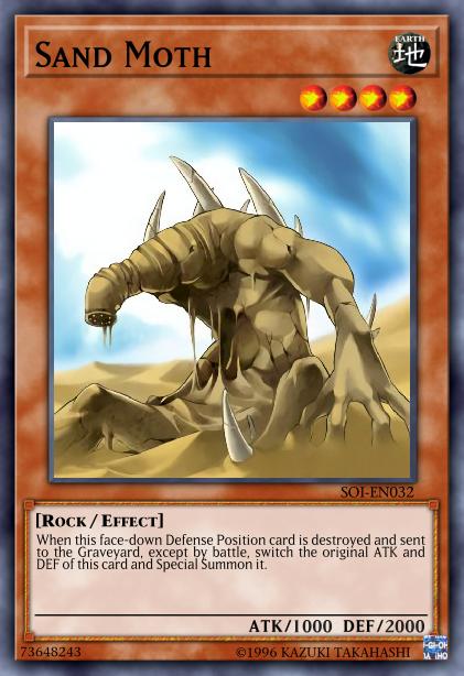 Sand Moth Card Image