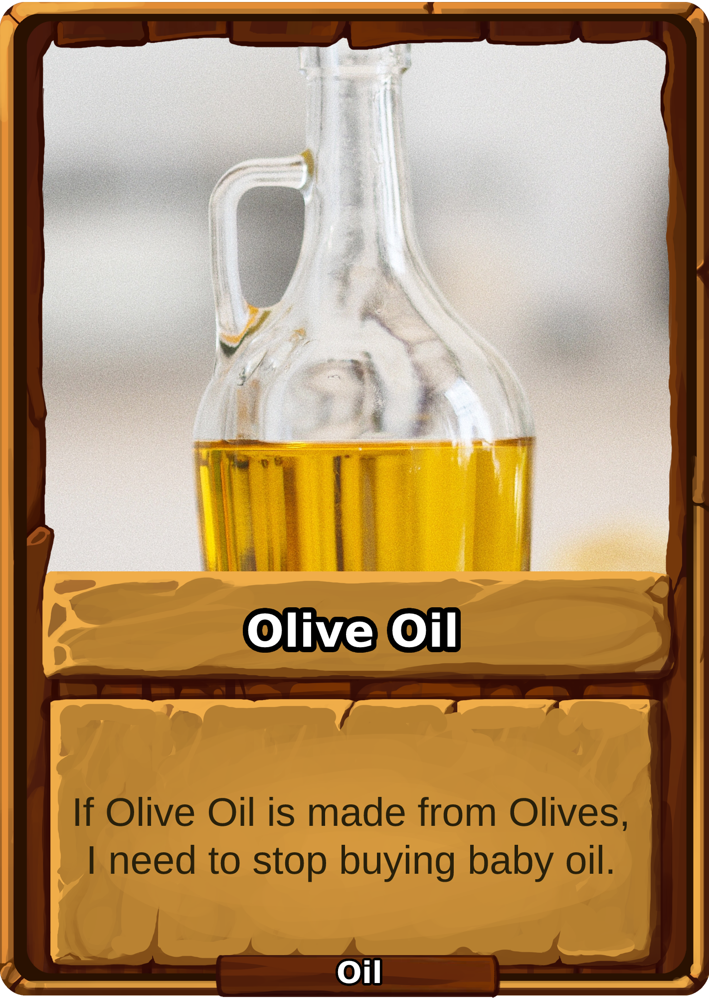 Olive Oil Card Image