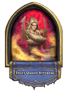 Ivory Queen Sylvanas Card Image