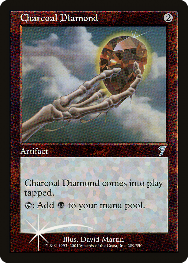 Charcoal Diamond Card Image