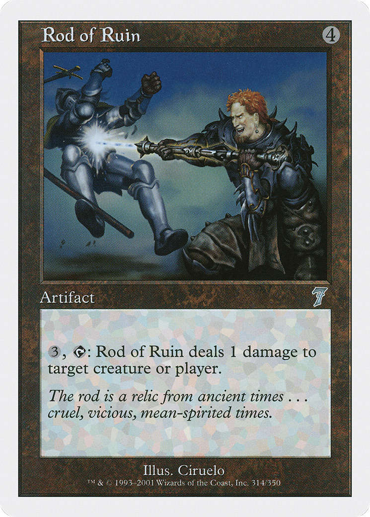 Rod of Ruin Card Image