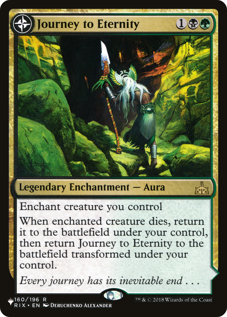 Journey to Eternity // Atzal, Cave of Eternity Card Image