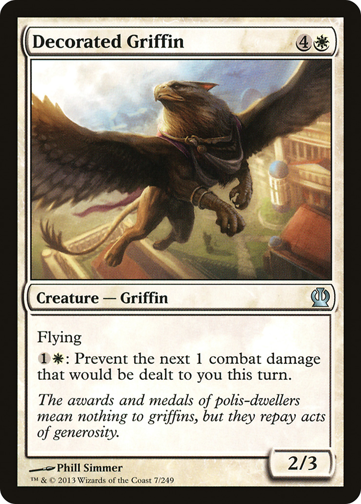 Decorated Griffin Card Image