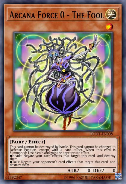 Arcana Force 0 - The Fool Card Image