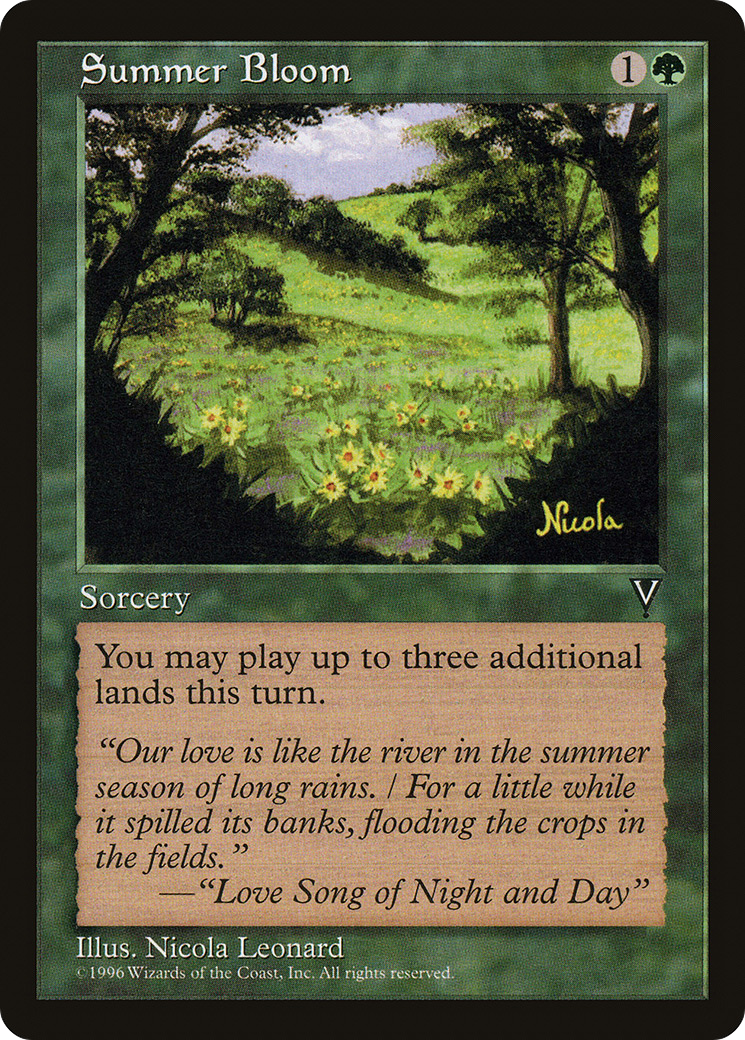 Summer Bloom Card Image