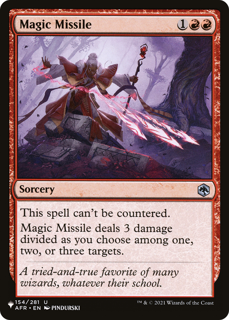 Magic Missile Card Image