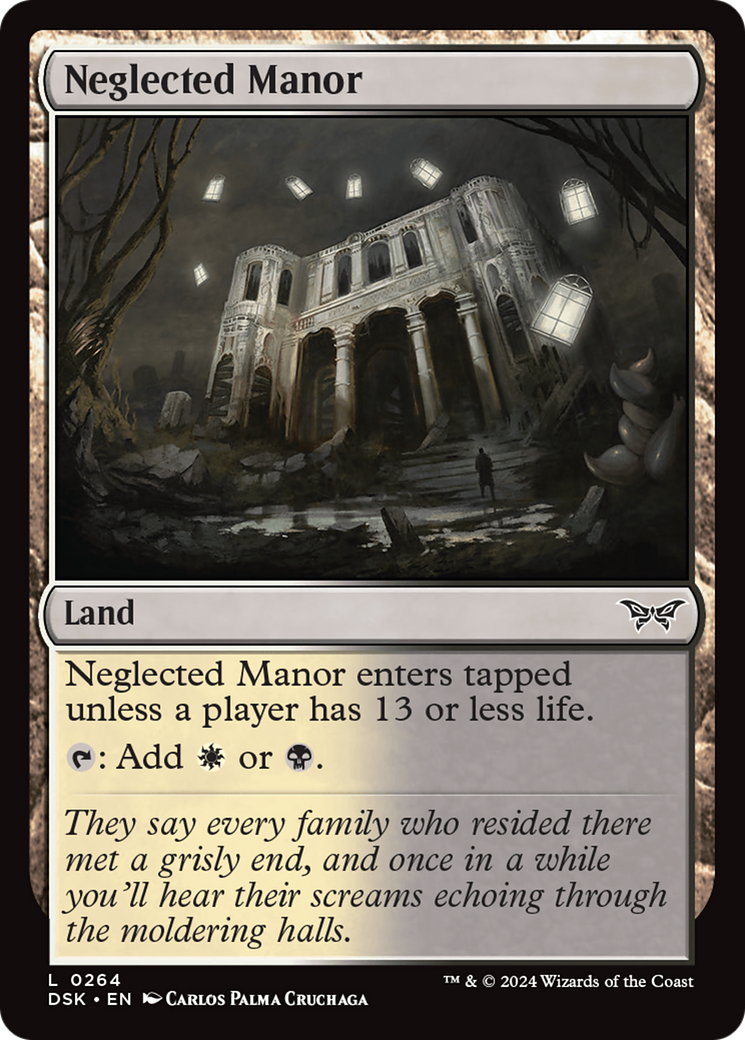 Neglected Manor Card Image