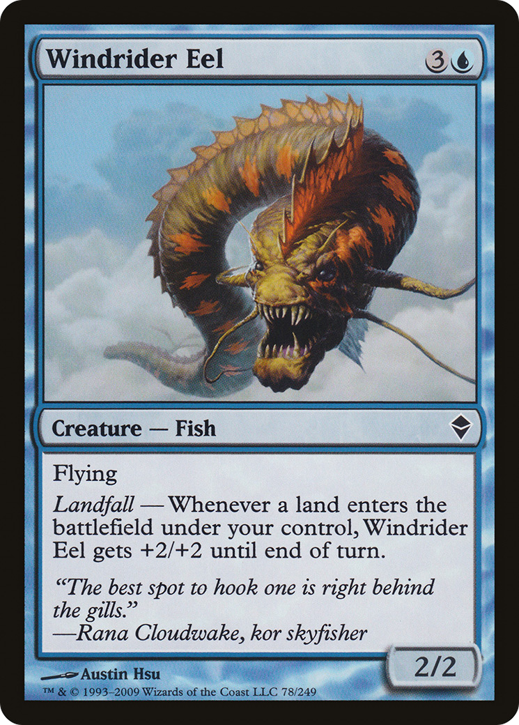 Windrider Eel Card Image