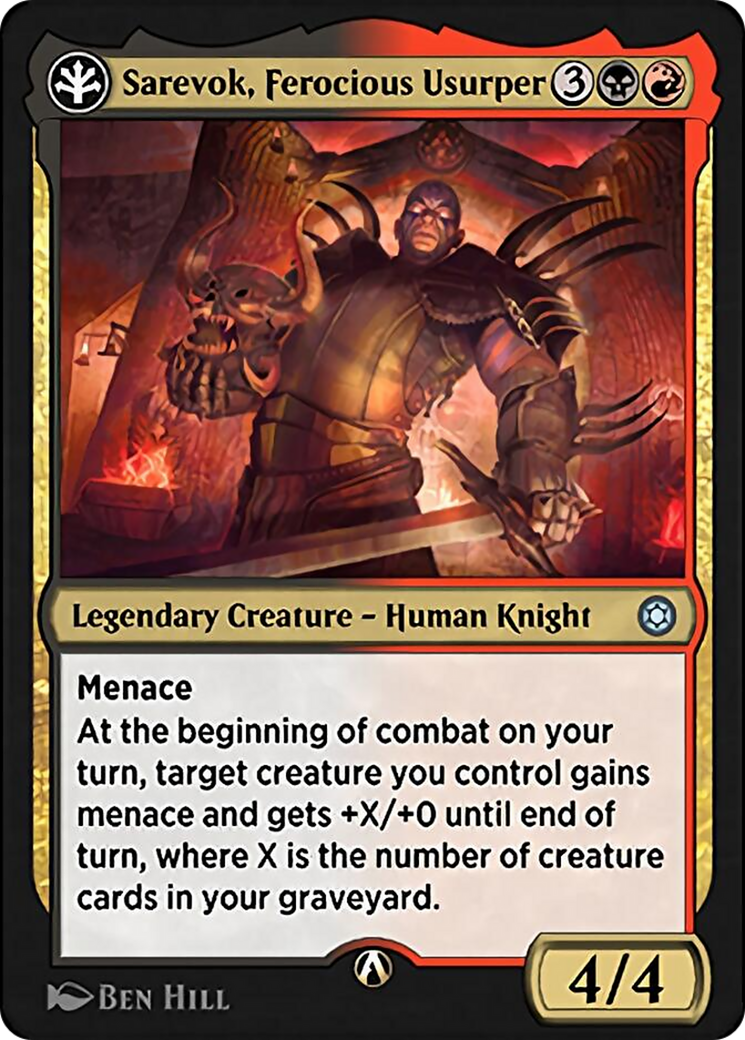 Sarevok, Ferocious Usurper Card Image