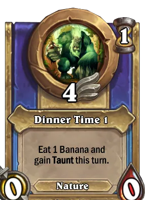 Dinner Time 1 Card Image