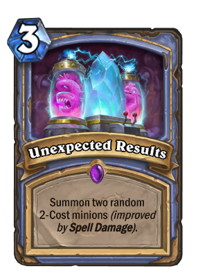 Unexpected Results Card Image