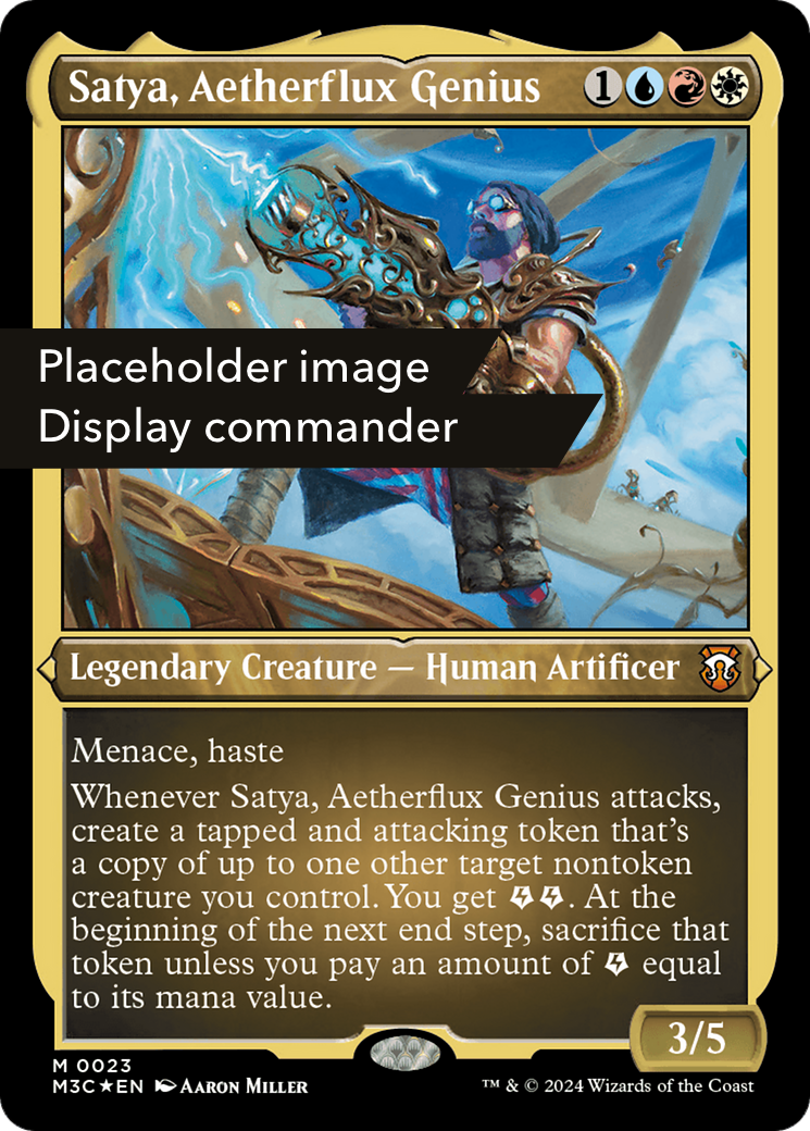 Satya, Aetherflux Genius Card Image