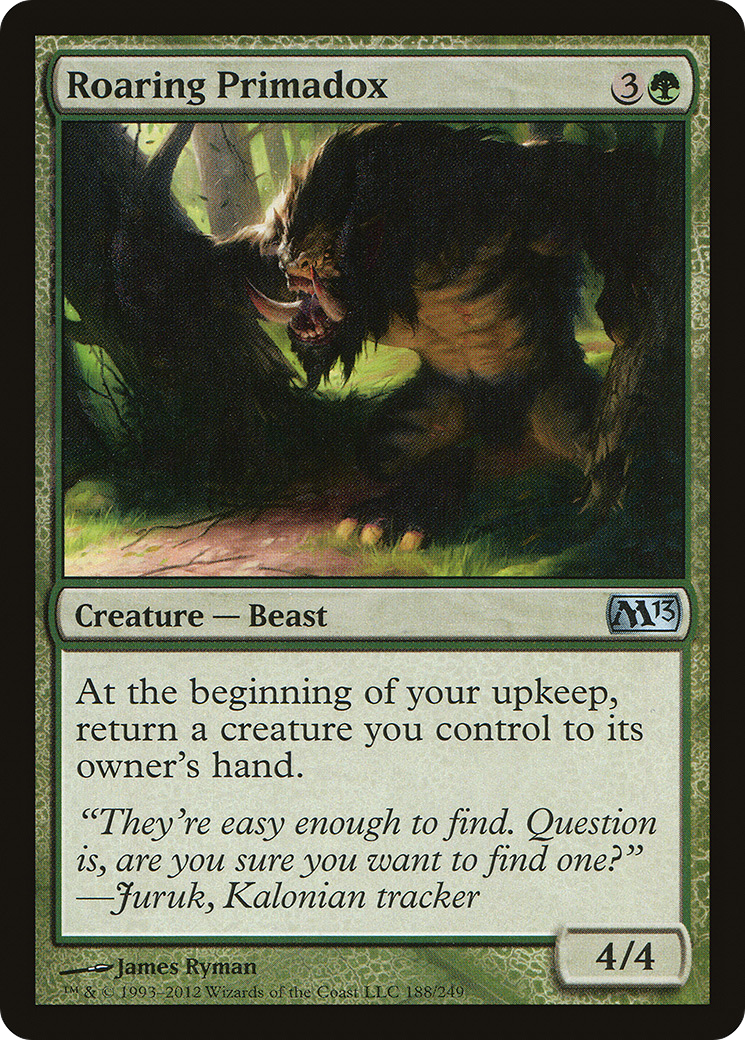 Roaring Primadox Card Image