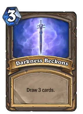 Darkness Beckons Card Image