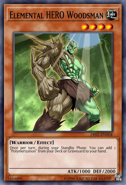 Elemental HERO Woodsman Card Image