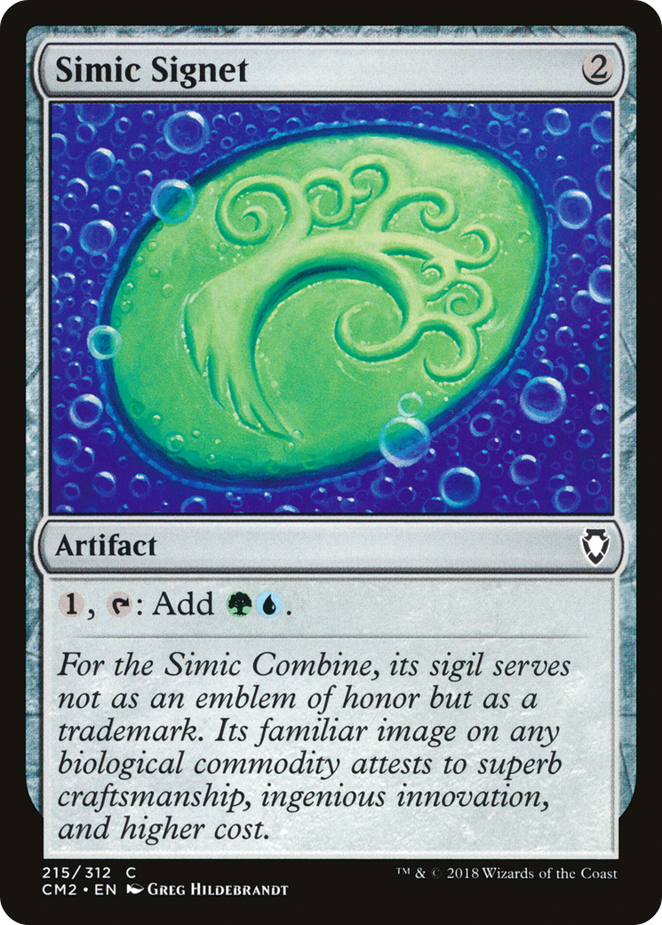 Simic Signet Card Image