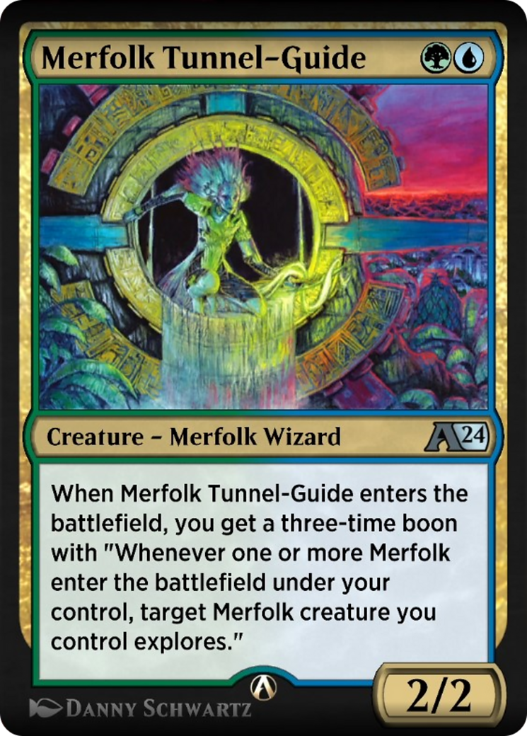 Merfolk Tunnel-Guide Card Image