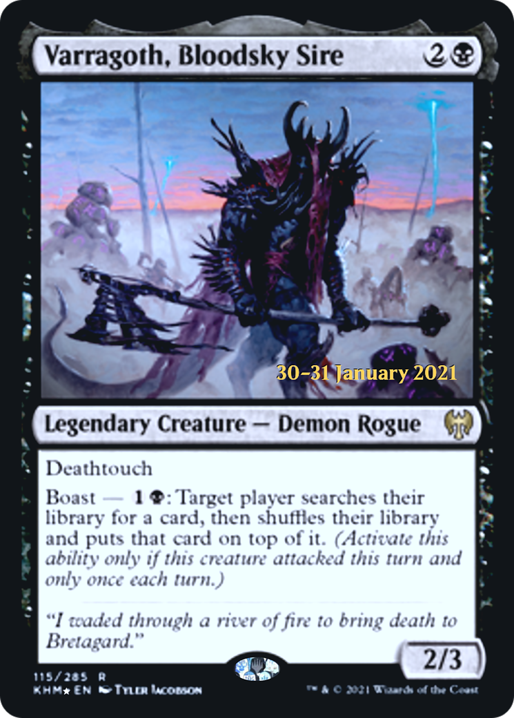 Varragoth, Bloodsky Sire Card Image