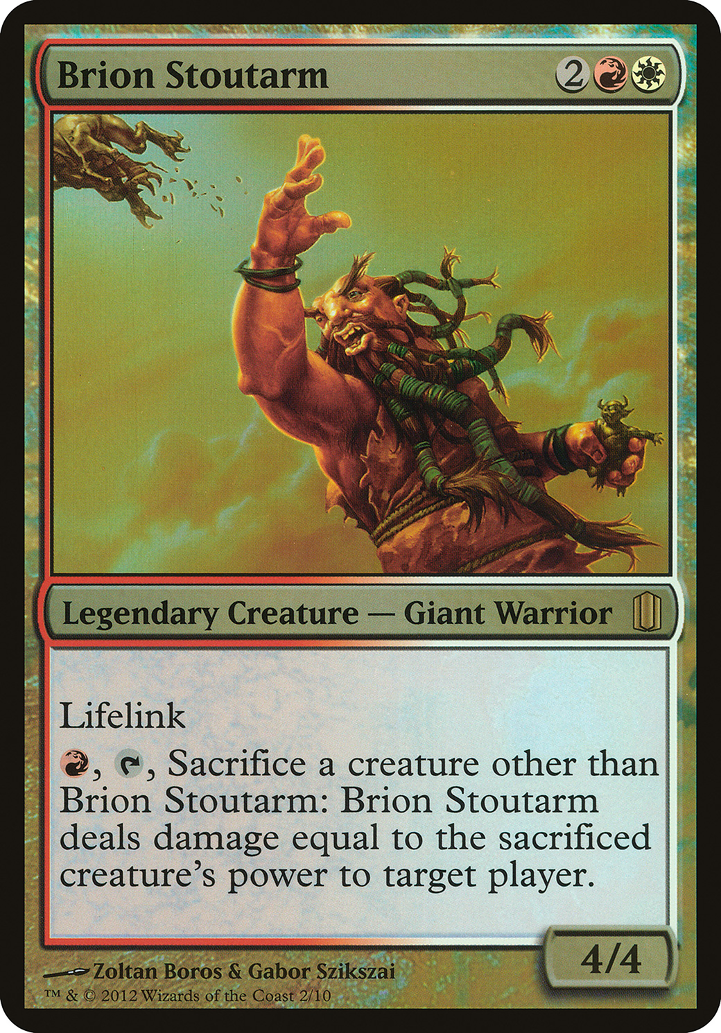 Brion Stoutarm Card Image