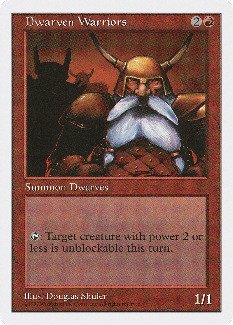 Dwarven Warriors Card Image