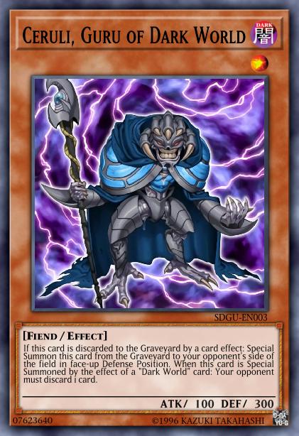 Ceruli, Guru of Dark World Card Image