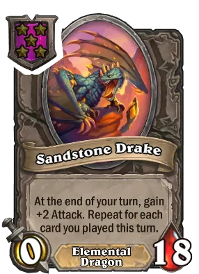 Sandstone Drake Card Image