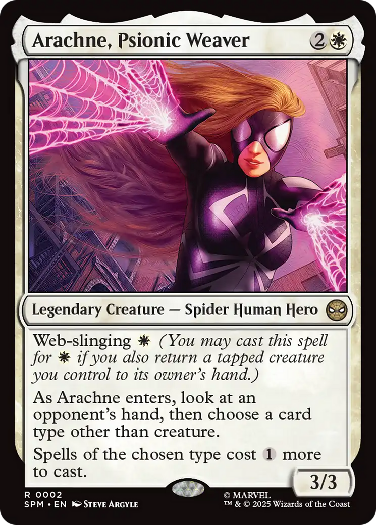 Arachne, Psionic Weaver Card Image
