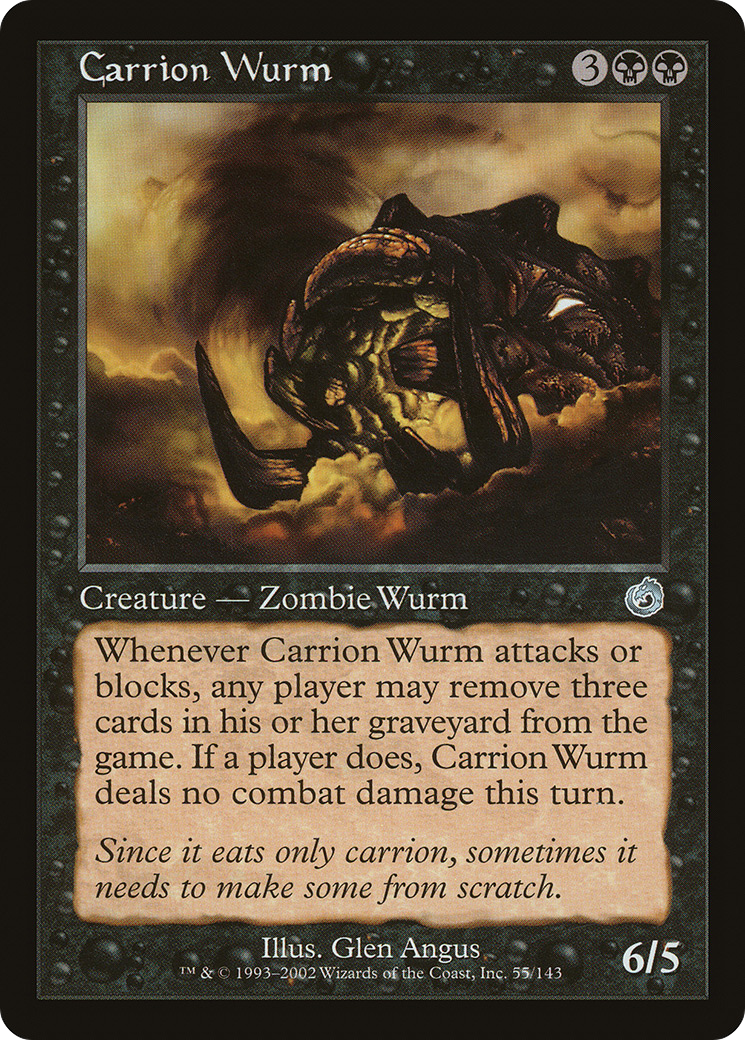 Carrion Wurm Card Image