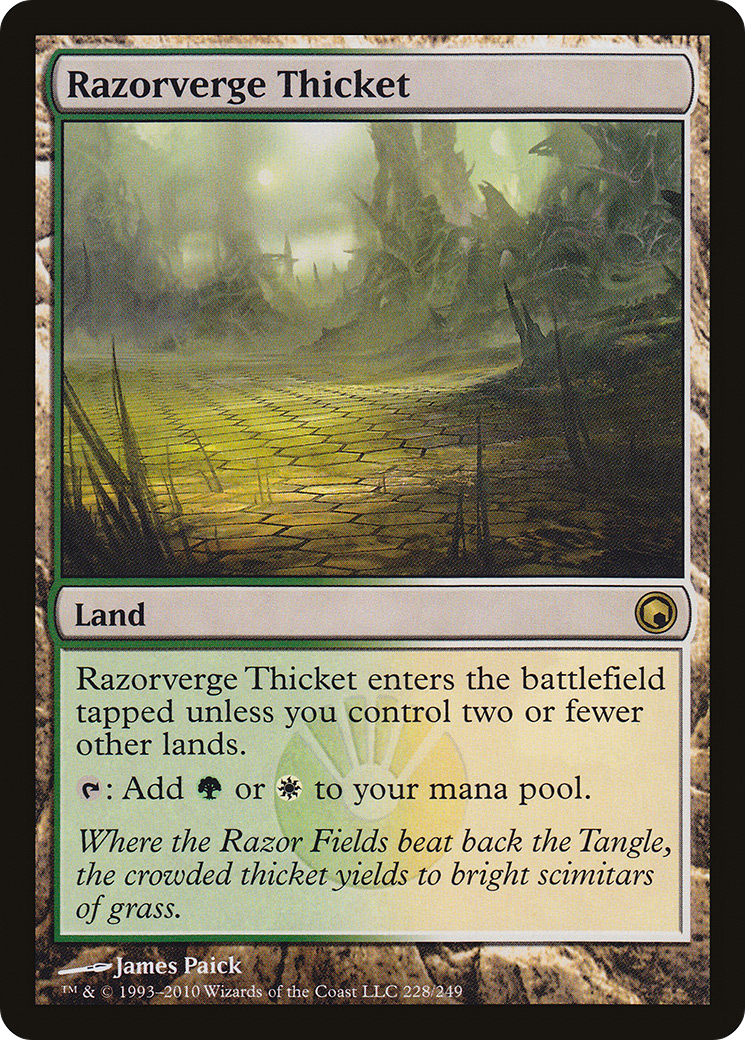 Razorverge Thicket Card Image