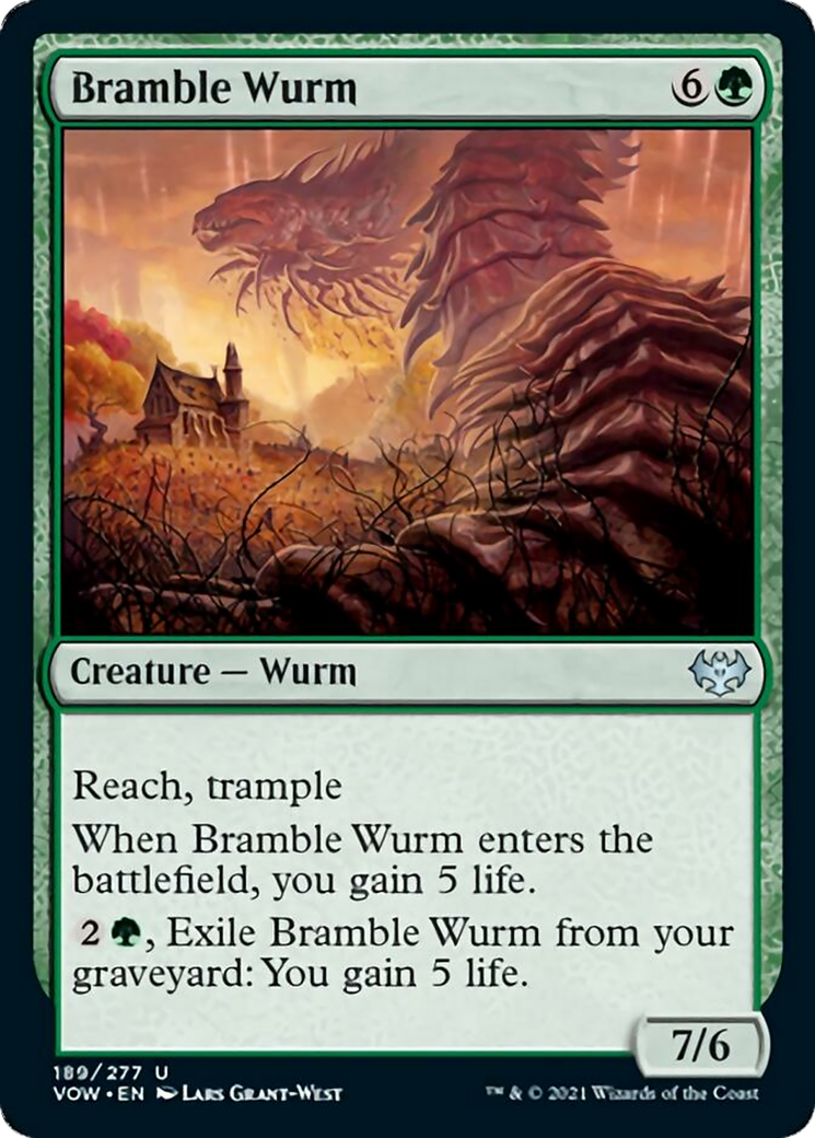 Bramble Wurm Card Image
