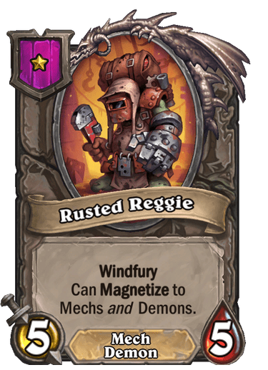 Rusted Reggie Card Image