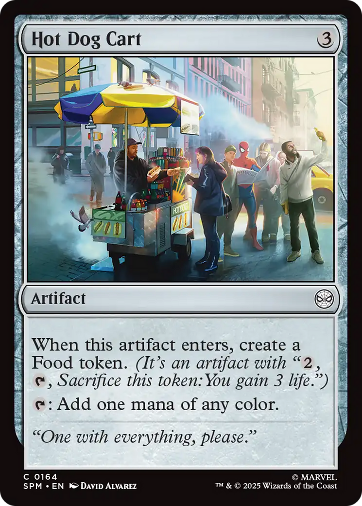 Hot Dog Cart Card Image