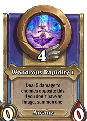 Wondrous Rapidity 1 Card Image