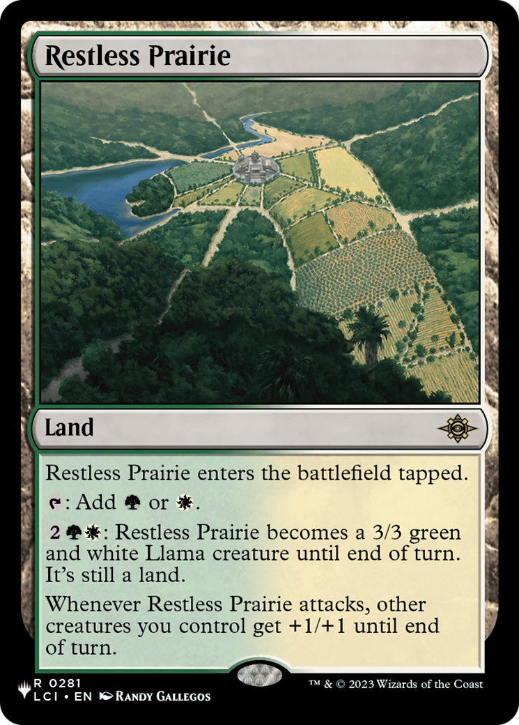 Restless Prairie Card Image