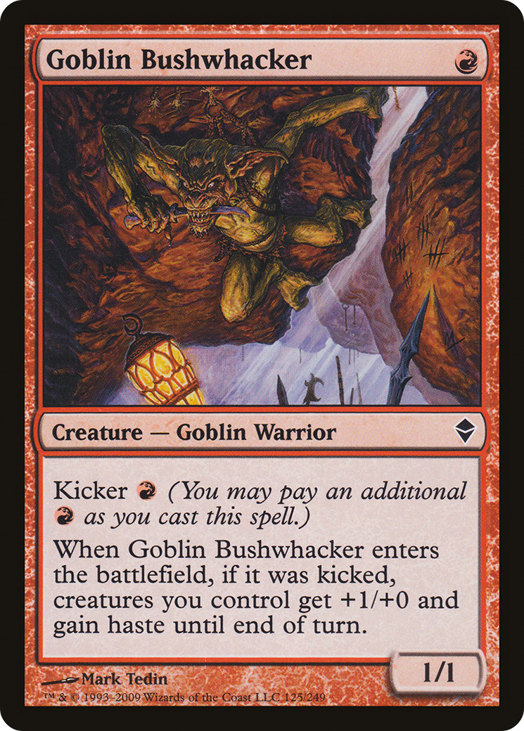 Goblin Bushwhacker Card Image
