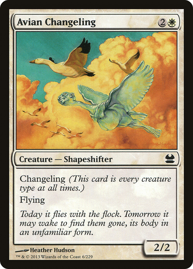 Avian Changeling Card Image