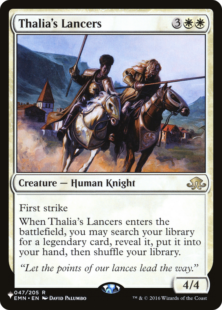 Thalia's Lancers Card Image