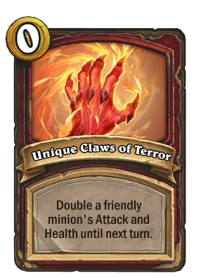 Unique Claws of Terror Card Image