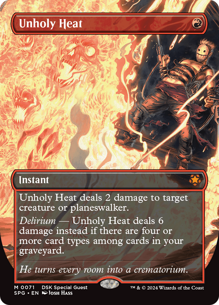 Unholy Heat Card Image