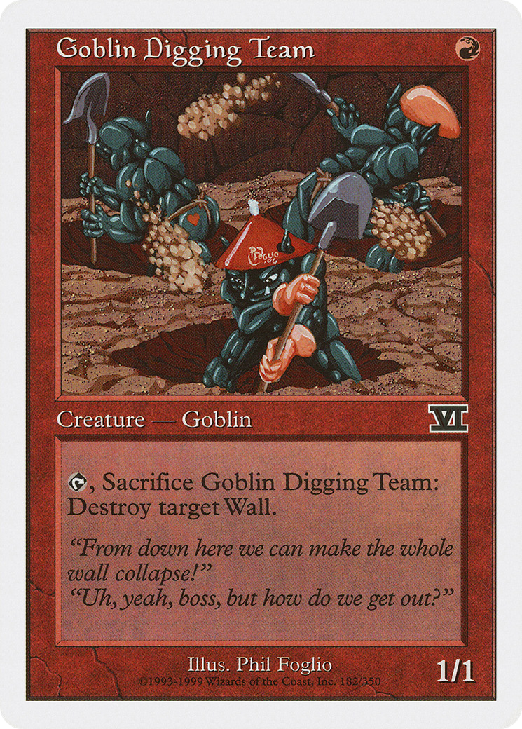 Goblin Digging Team Card Image