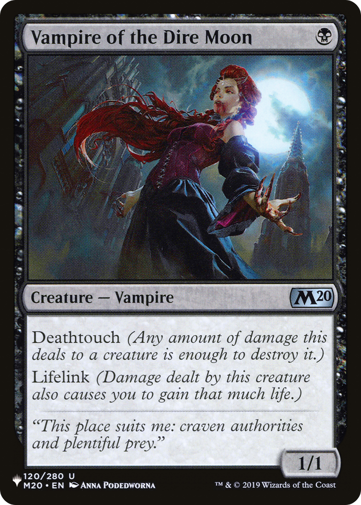 Vampire of the Dire Moon Card Image