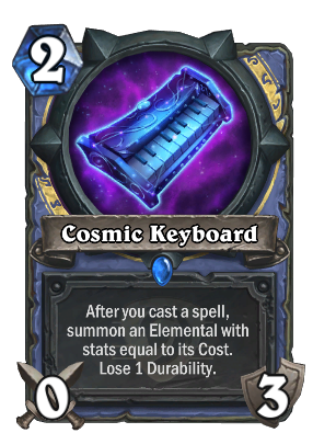 Cosmic Keyboard Card Image