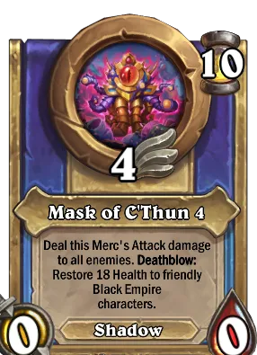 Mask of C'Thun 4 Card Image