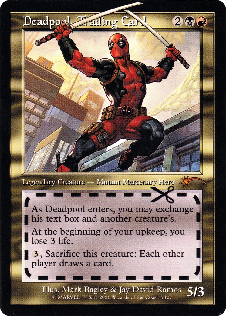 Deadpool, Trading Card Card Image