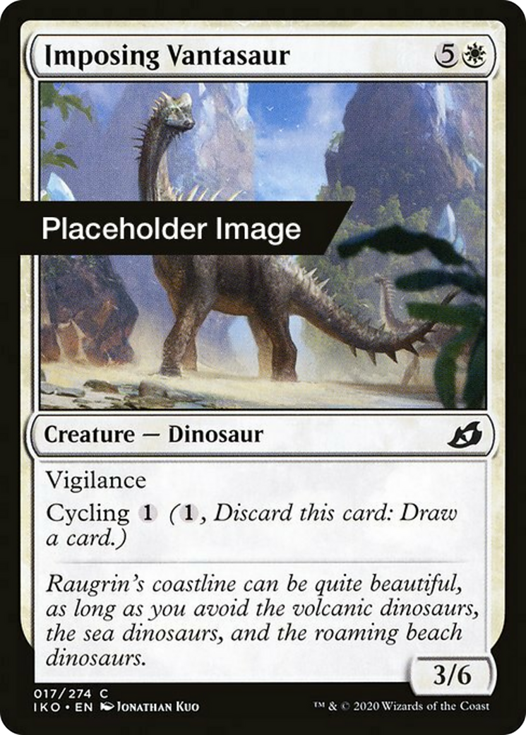 Imposing Vantasaur Card Image