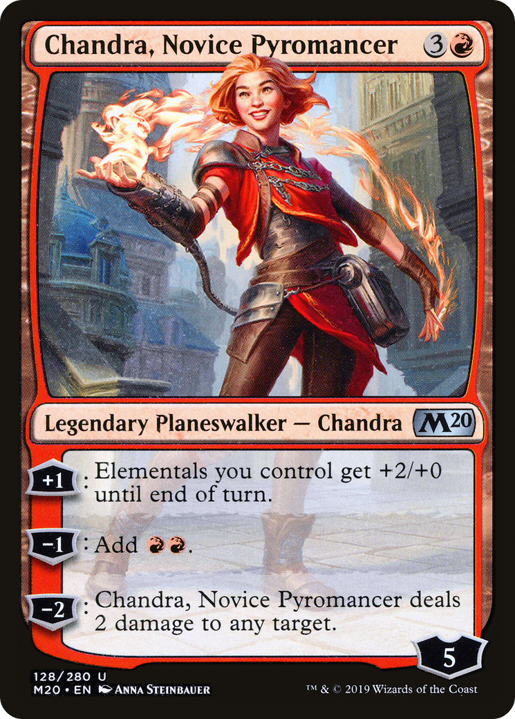 Chandra, Novice Pyromancer Card Image