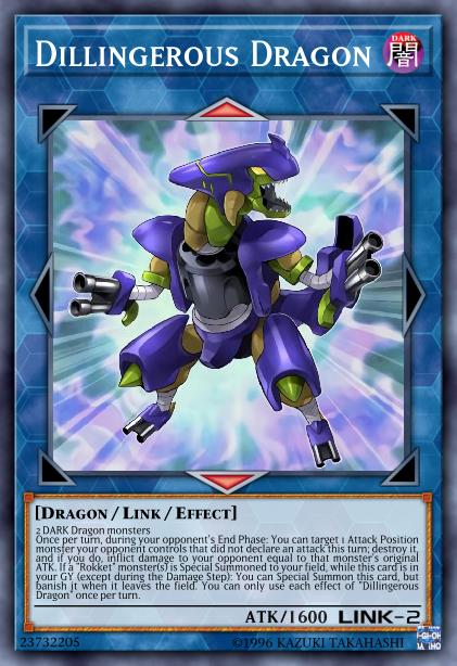Dillingerous Dragon Card Image